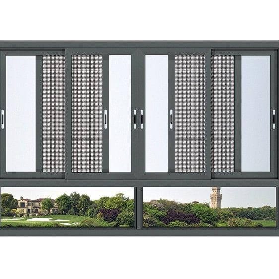 aluminum Sliding Windows (2) aluminum Sliding Windows