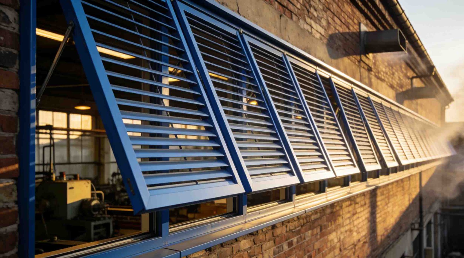 louvered windows