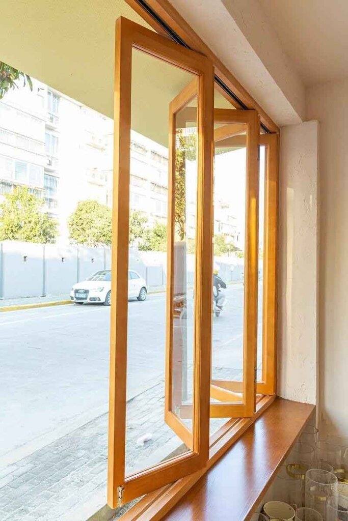 servery folding window