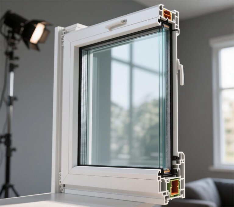 Double glazed uPVC windows