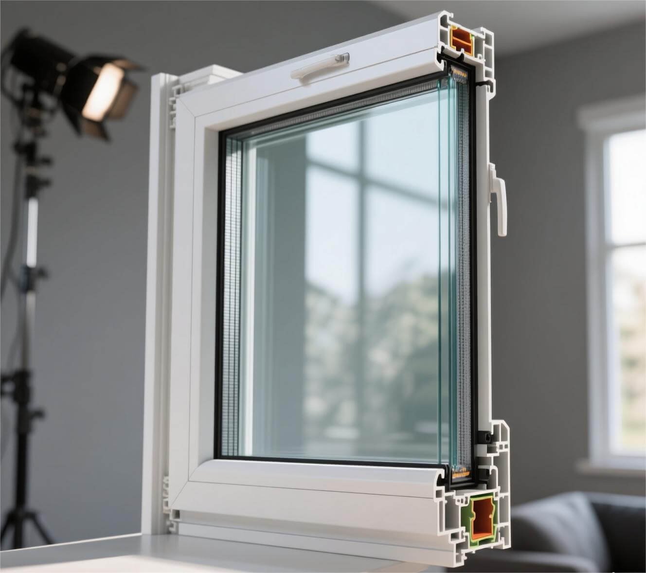 Double glazed uPVC windows