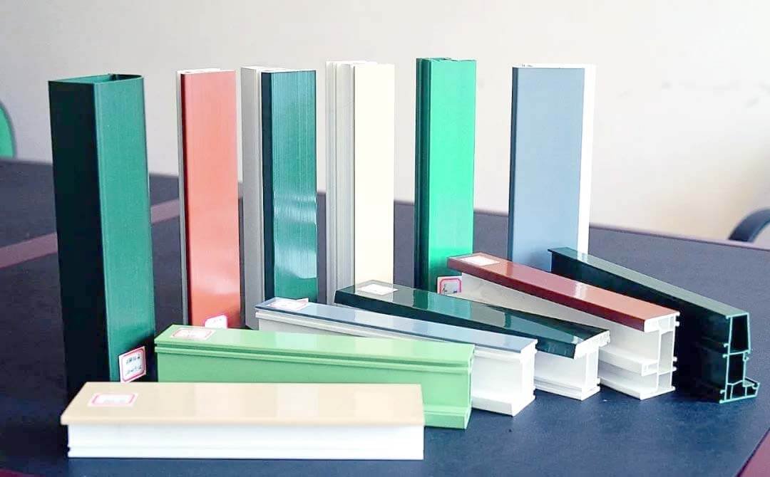 coloured upvc windows