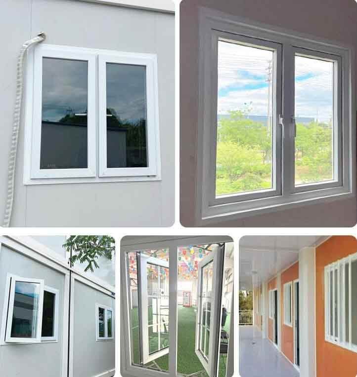 soundproof upvc fixed windows