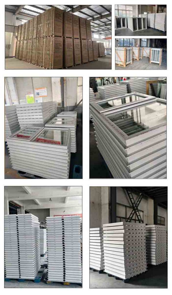 aluminum louvered window