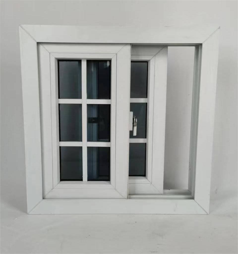 Gridded vinyl windows